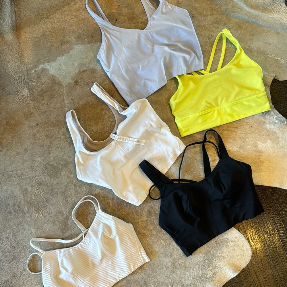 LULU LEMON SPORT BRAS